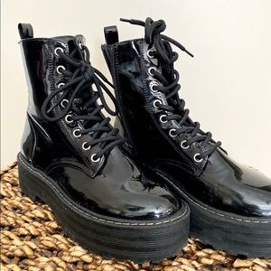 H&M Platform Combat Boot